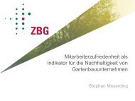 Mitarbeiterzufriedenheit als Indikator für die - Zentrum für ...