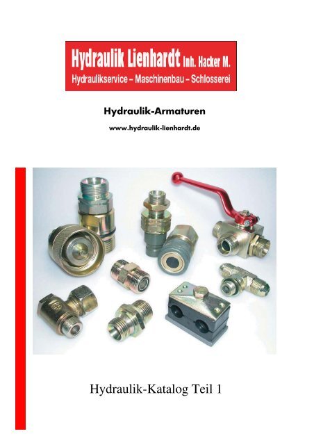 Hydraulik Katalog Teil 1 - Hydraulik Lienhardt..