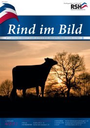 // Rind im Bild 4/2012 1 - Rinderzucht Schleswig-Holstein e.G.