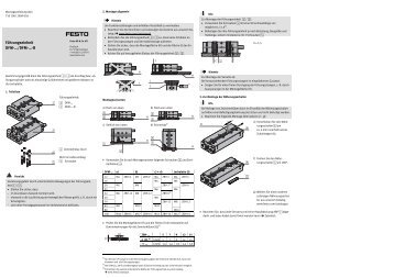 Montageanleitung - Festo