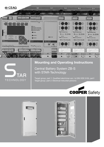 Battery System ZB-S - CEAG