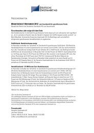Downoad Marktbericht inkl. Grafiken PDF - Deutsche Zweitmarkt AG