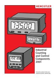 Hengstler - West Instruments de México, SA