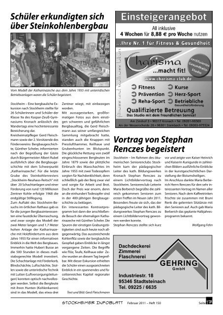 Infoblatt Februar 2011