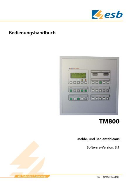 TGH TM800 - ESB GmbH