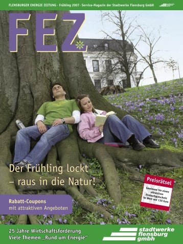 Der Frühling lockt – raus in die Natur! - Stadtwerke Flensburg GmbH