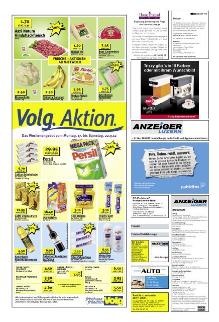 Anzeiger Luzern, Ausgabe 38, 19. September 2012