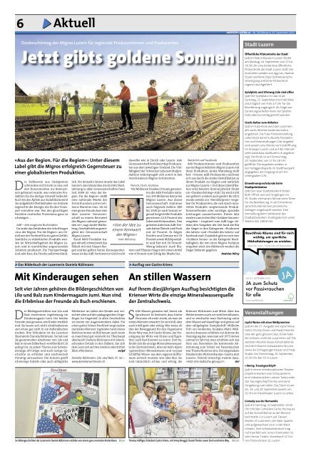 Anzeiger Luzern, Ausgabe 38, 19. September 2012