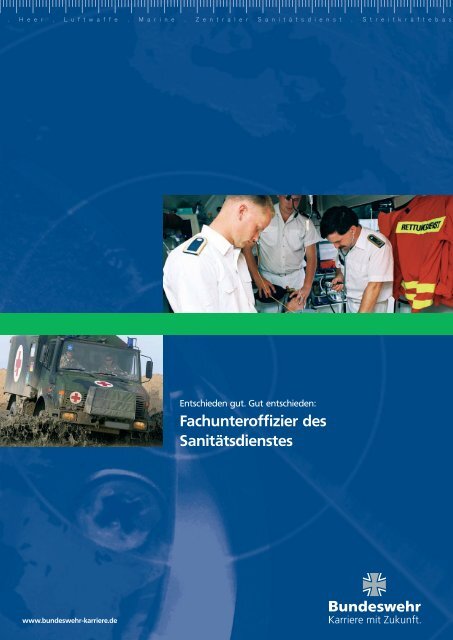 Fachunteroffizier des Sanitätsdienstes - Sanitätsdienst Bundeswehr