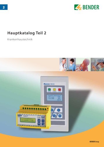 Hauptkatalog Teil 2 Krankenhaustechnik - ESB GmbH