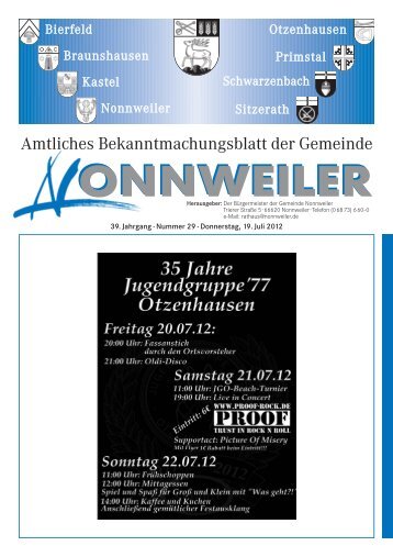 KW 29 - Gemeinde Nonnweiler