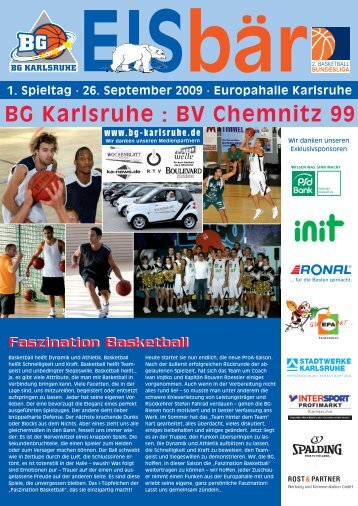 BG Karlsruhe : BV Chemnitz 99