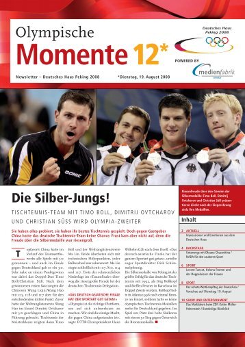 Momente - Der Deutsche Olympische Sportbund