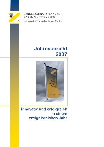 Jahresbericht 2007 - LZK BW