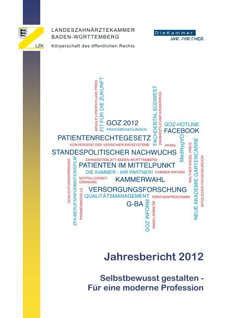 Kenntnisprüfungen nach § 2 Zahnheilkunde- gesetz - LZK BW