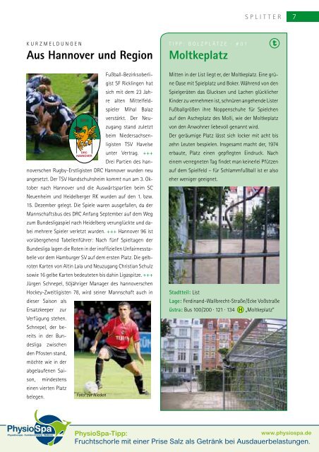 PDF-Download - das hannoversche sportmagazin