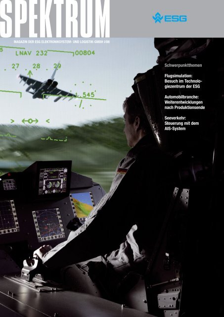 Schwerpunktthemen Flugsimulation: Besuch im Technolo ... - ESG