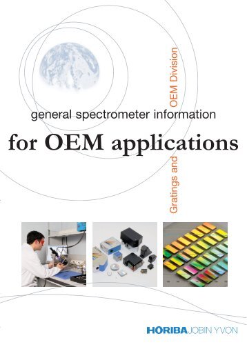 OEM spectro Catalogue - Horiba