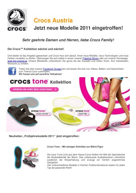 Crocs Austria Jetzt neue Modelle 2011 eingetroffen! - Donauzentrum
