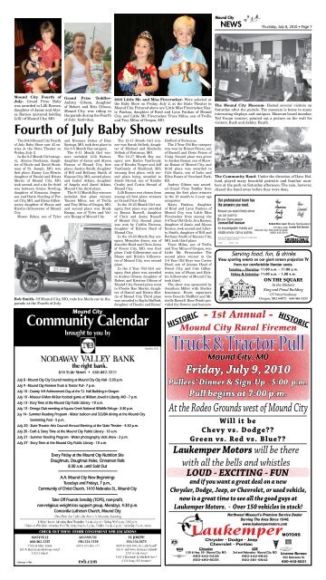 Thursday July 8 2010