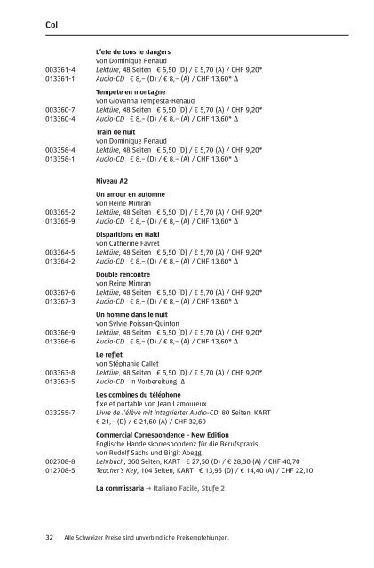 Gesamtverzeichnis 2011:Gesamtverzeichnis 2011 - Hueber