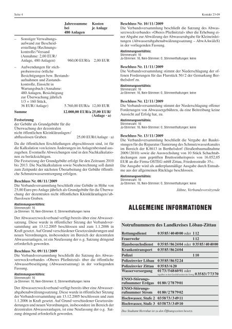 kontakt 23 - Gemeinde Strahwalde