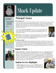 Shark Update - Corona-Norco Unified School District