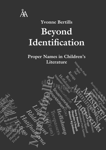 Beyond Identification - Åbo Akademi