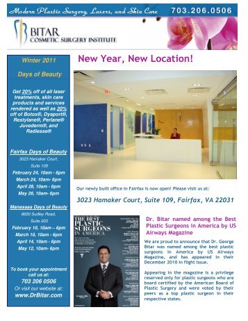 New Year, New Location! - Bitar Cosmetic Surgery Institute