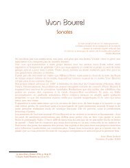 Intro CD yvon BOURREL - Les Amis de la Musique Française
