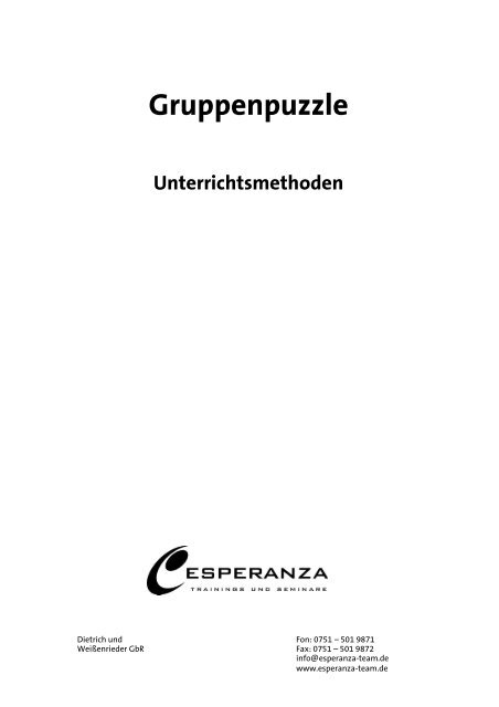 Gruppenpuzzle