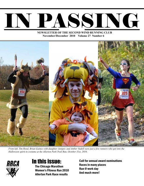 In this issue: - Second Wind Running Club