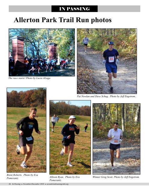 In this issue: - Second Wind Running Club