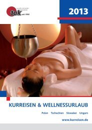 KURREISEN & WELLNESSURLAUB - Touristik und Kontakt ...