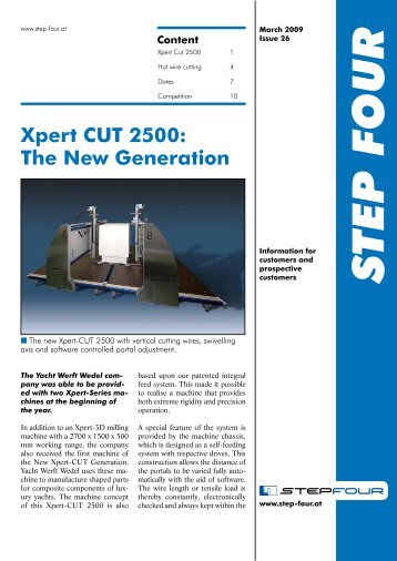 Xpert CUT 2500: The New Generation - Step four