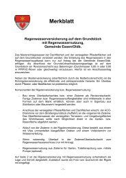 Merkblatt Regenwasserversickerung auf dem ... - Essen-Oldb