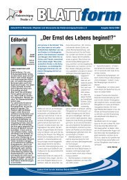 „Der Ernst des Lebens beginnt!?“ - Kindervereinigung Dresden e.V.