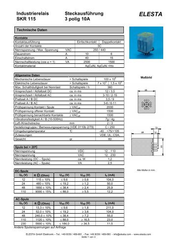 SKR 115 - Elesta GmbH