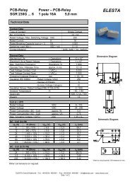 PCB-Relay Power - Elesta GmbH