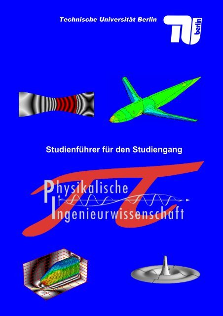 Studienführer (PDF, 512,3 KB) - Fakultät V - Technische Universität ...