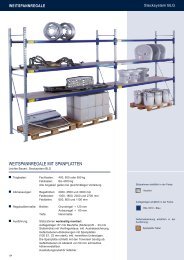 Weitspannregal - Estant GmbH