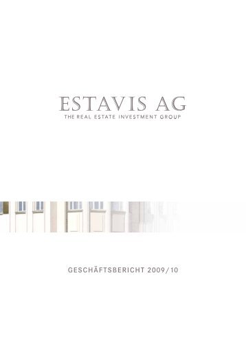 Geschäftsbericht 2009/2010 - estavis.de