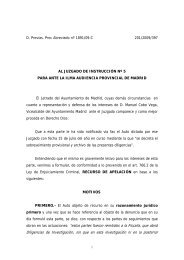 Caso Espias.Recurso apelacion MCobo. 19.07.10