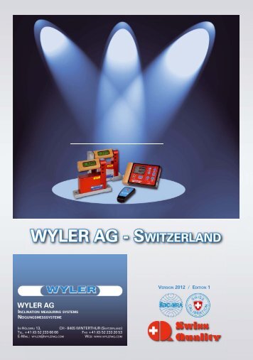 wyler stellt sich vor2012_1 VOLLVERSION.indd - wyler ag