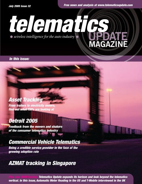 Commercial Vehicle Telematics - Telematics Update