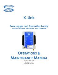 X-Link Software Manual - Sutron Corporation