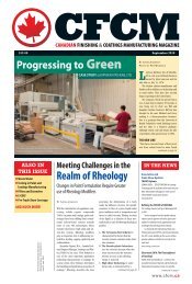 Industrial Finishing - CFCM Magazine