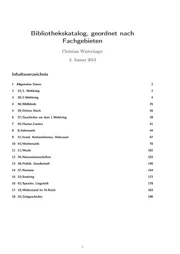 Bibliotheks-Katalog - Mehrfachwelten