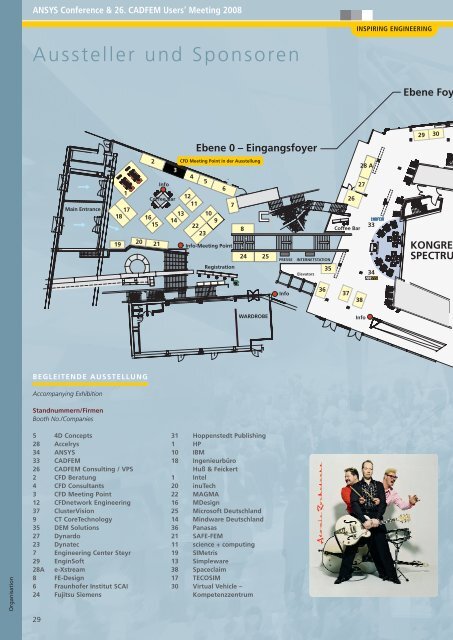 Programmheft ACUM2008 - ANSYS Conference & CADFEM Users ...