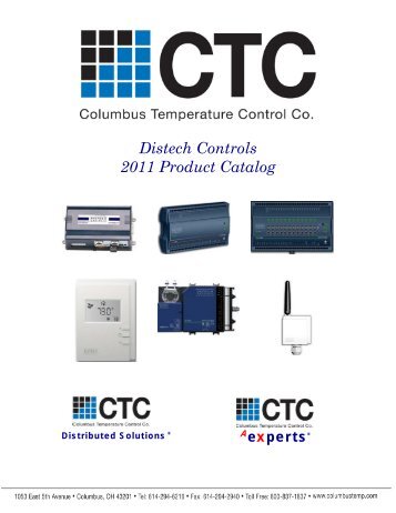 Distech Catalog - Columbus Temperature Control